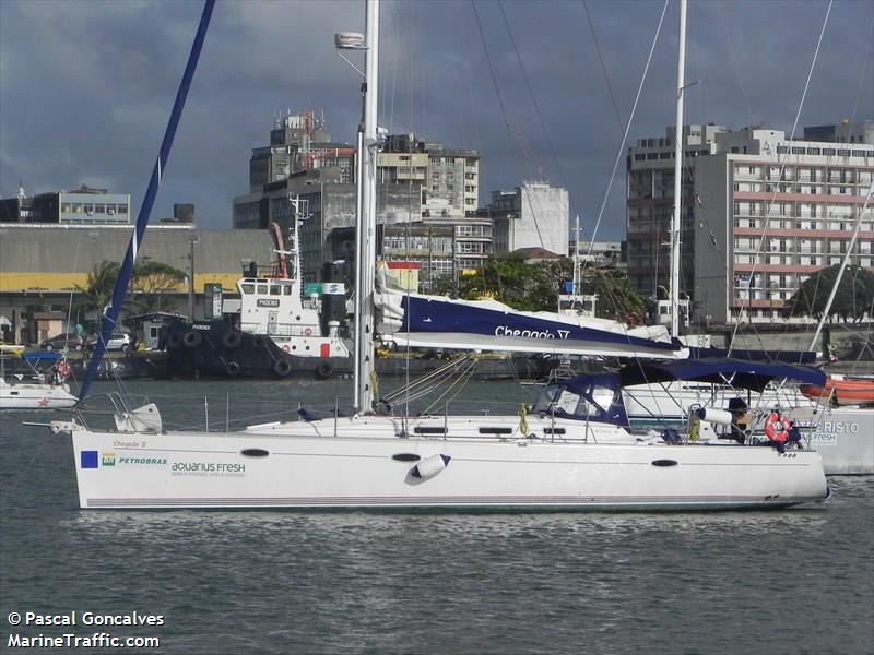 chegado v (Sailing vessel) - IMO , MMSI 710000331, Call Sign PP8626 under the flag of Brazil