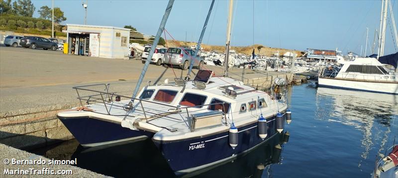 yumel bernardo (Sailing vessel) - IMO , MMSI 228194650, Call Sign FAK6285 under the flag of France