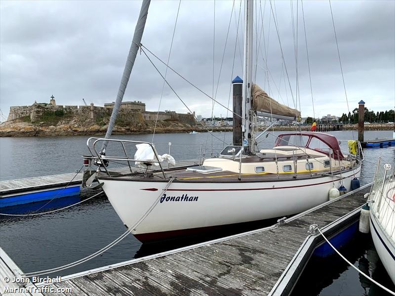 jonathan (Sailing vessel) - IMO , MMSI 232051028 under the flag of United Kingdom (UK)