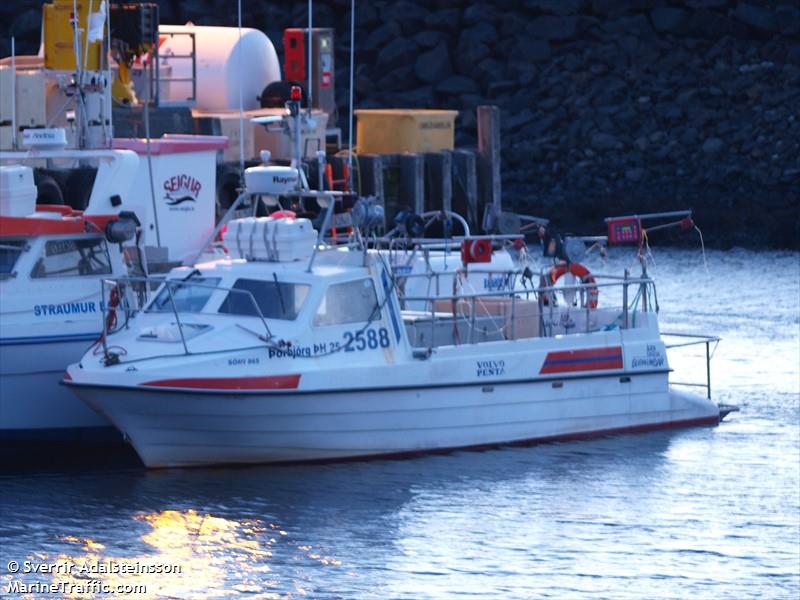 thorbjorg (Fishing vessel) - IMO , MMSI 251161840, Call Sign 2588 under the flag of Iceland