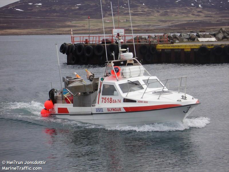 slyngur ea-74 (Fishing vessel) - IMO , MMSI 251185440, Call Sign 7519 under the flag of Iceland