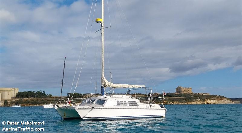 dunja iii (Sailing vessel) - IMO , MMSI 256003080, Call Sign 9HB9285 under the flag of Malta