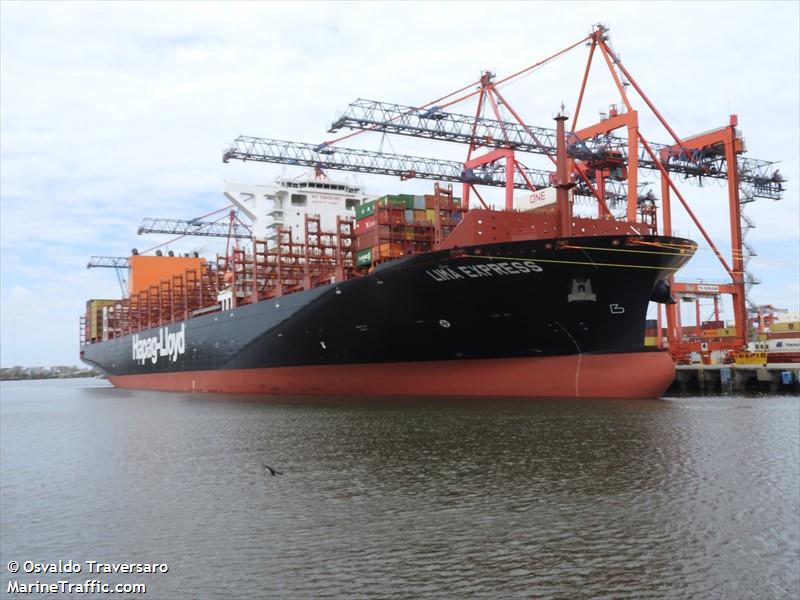 lima express (Container Ship) - IMO 9938420, MMSI 311001120, Call Sign C6FI7 under the flag of Bahamas