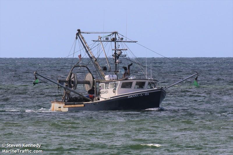joanne a iii (Fishing vessel) - IMO , MMSI 338154065 under the flag of USA