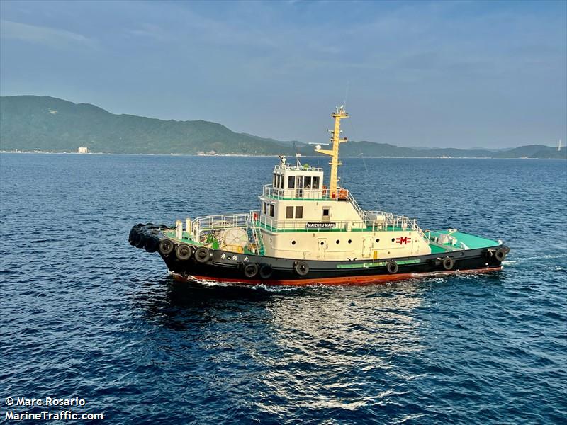 maizurumaru (Tug) - IMO , MMSI 431000437, Call Sign JG5377 under the flag of Japan