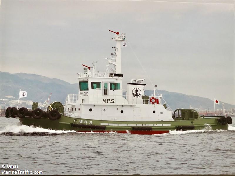 zuisho maru (Tug) - IMO , MMSI 431011283, Call Sign JD4367 under the flag of Japan