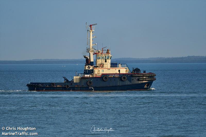 svitzer edwina (Tug) - IMO 8806981, MMSI 503636000, Call Sign VNWT under the flag of Australia