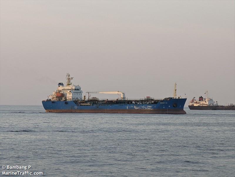 maturity two (Oil Products Tanker) - IMO 9661390, MMSI 538010688, Call Sign V7A7266 under the flag of Marshall Islands
