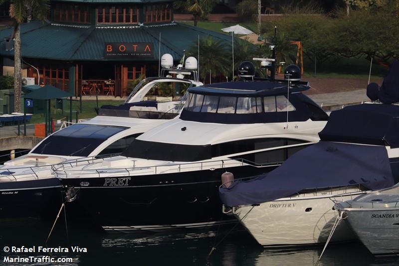 my pret (Towing vessel (tow>200)) - IMO , MMSI 710001812, Call Sign PR5831 under the flag of Brazil