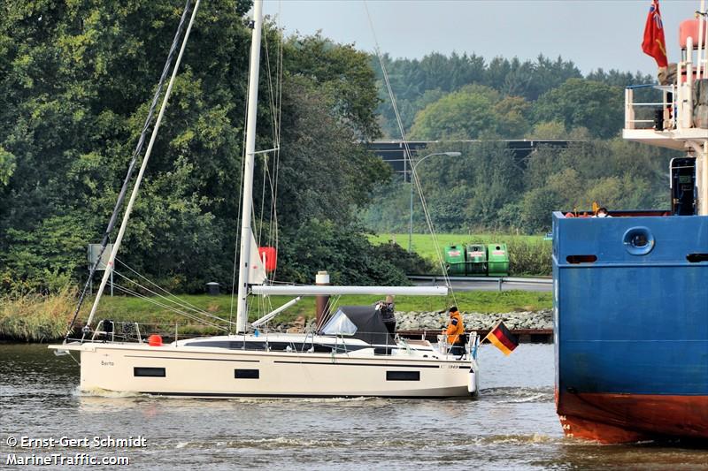 berta (Sailing vessel) - IMO , MMSI 218008180, Call Sign DD9932 under the flag of Germany
