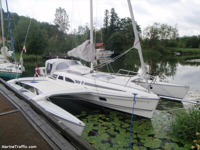 trinity (Sailing vessel) - IMO , MMSI 219014731, Call Sign XPE2724 under the flag of Denmark