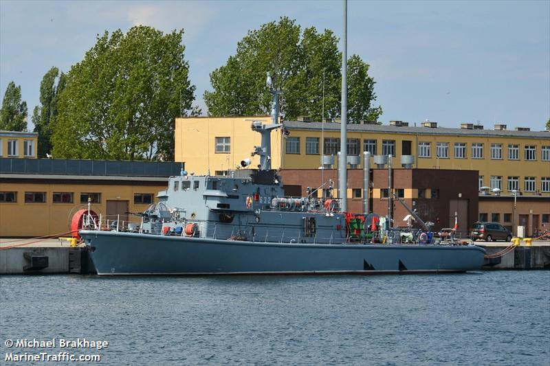 orp bukowo (Military ops) - IMO , MMSI 261257000, Call Sign SOWH under the flag of Poland