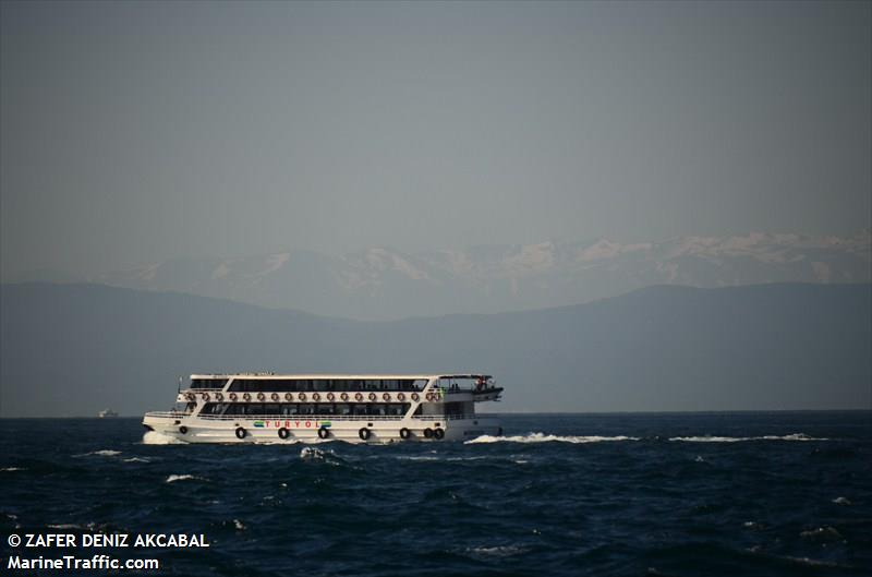 muhendis (Passenger ship) - IMO , MMSI 271010328, Call Sign TC9214 under the flag of Turkey