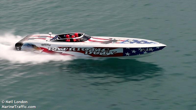 patriotic duty (Pleasure craft) - IMO , MMSI 338479737, Call Sign PATRIOT under the flag of USA