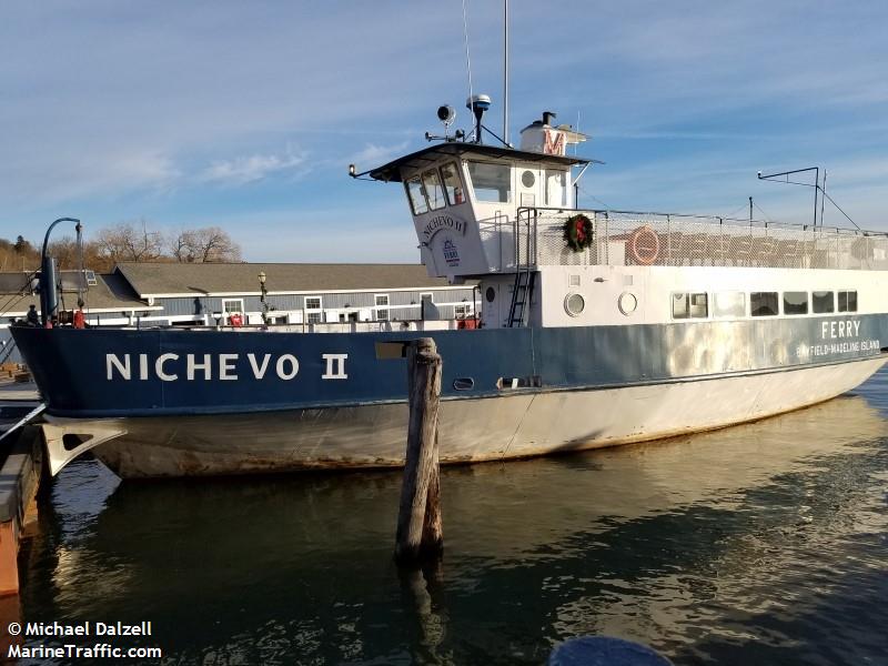 nichevo ii (Passenger ship) - IMO , MMSI 367331990, Call Sign WDE2956 under the flag of United States (USA)