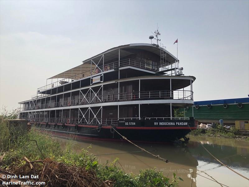 rv indochina pandaw (Passenger ship) - IMO , MMSI 574110866, Call Sign SG5784 under the flag of Vietnam