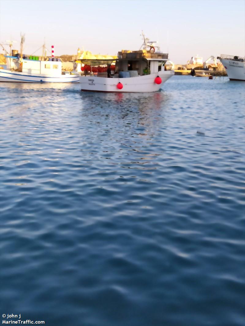 david (Fishing vessel) - IMO , MMSI 256001270 under the flag of Malta