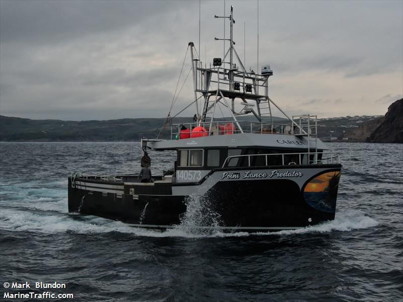 point lance predator (Fishing vessel) - IMO , MMSI 316040208 under the flag of Canada