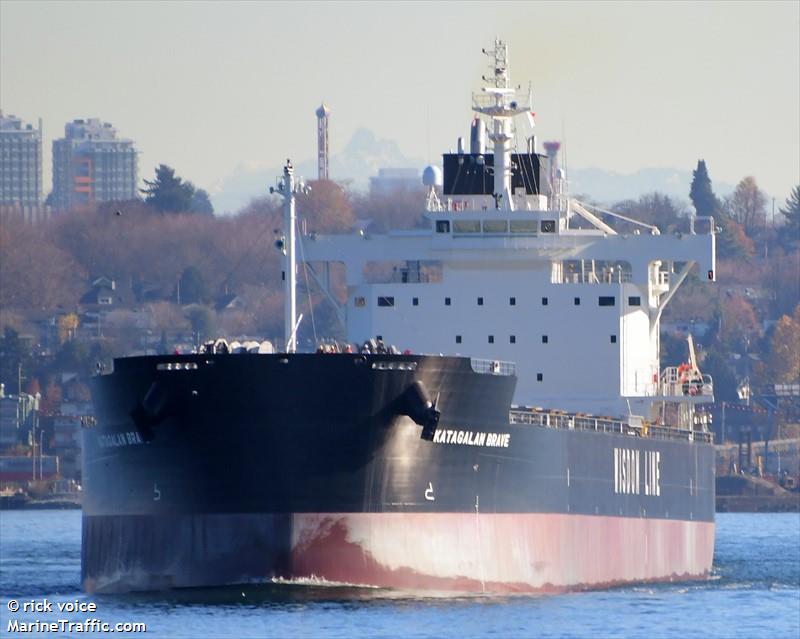 katagalan brave (Bulk Carrier) - IMO 9950533, MMSI 352003083, Call Sign 3E5970 under the flag of Panama