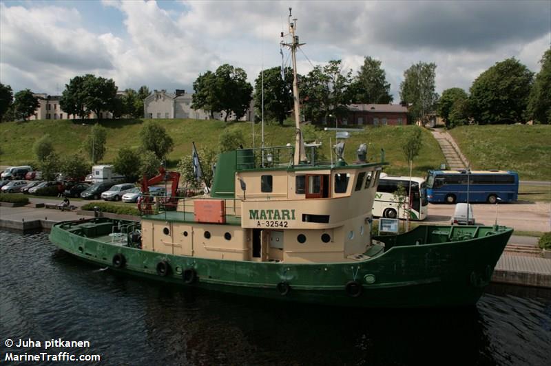 matari (Tug) - IMO 8634522, MMSI 230993710, Call Sign OHA3777 under the flag of Finland