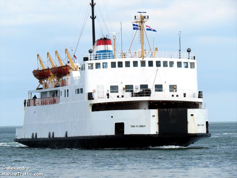 trans st laurent (Passenger/Ro-Ro Cargo Ship) - IMO 5409586, MMSI 316005974, Call Sign CYLY under the flag of Canada