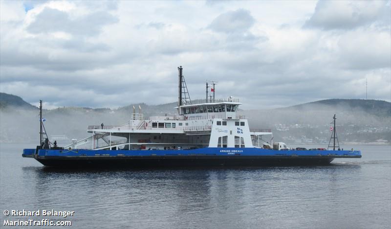 armand imbeau ii (Passenger/Ro-Ro Cargo Ship) - IMO 9703215, MMSI 316030213, Call Sign CFA2686 under the flag of Canada