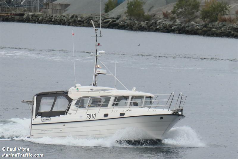 bjarmi (Sailing vessel) - IMO , MMSI 251851940, Call Sign 7810 under the flag of Iceland
