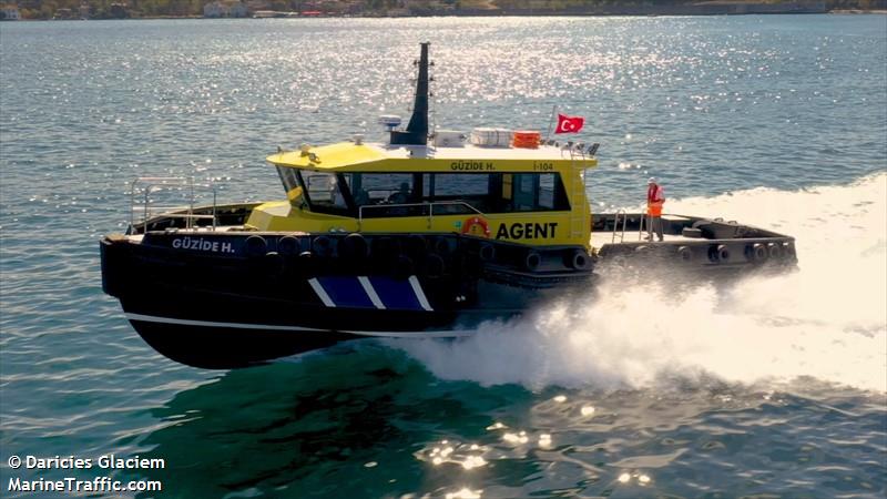 guzide h (Pleasure craft) - IMO , MMSI 271051815, Call Sign TCA7727 under the flag of Turkey