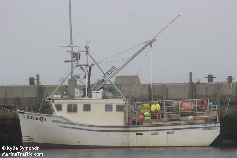 kd4js (Fishing vessel) - IMO , MMSI 316003315 under the flag of Canada