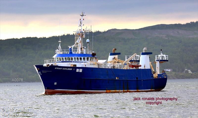 strait explorer (Research Vessel) - IMO 8023096, MMSI 316254000, Call Sign VOFG under the flag of Canada