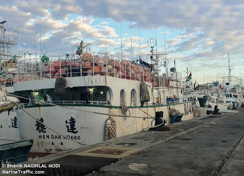 wen dar no666 (Fishing vessel) - IMO , MMSI 416214900 under the flag of Taiwan