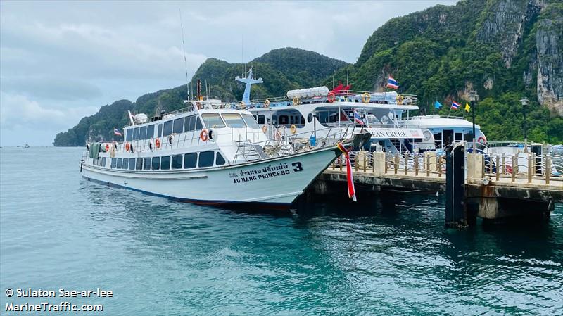 aonang princess 3 (Passenger ship) - IMO , MMSI 458100599, Call Sign HSB under the flag of Unknown