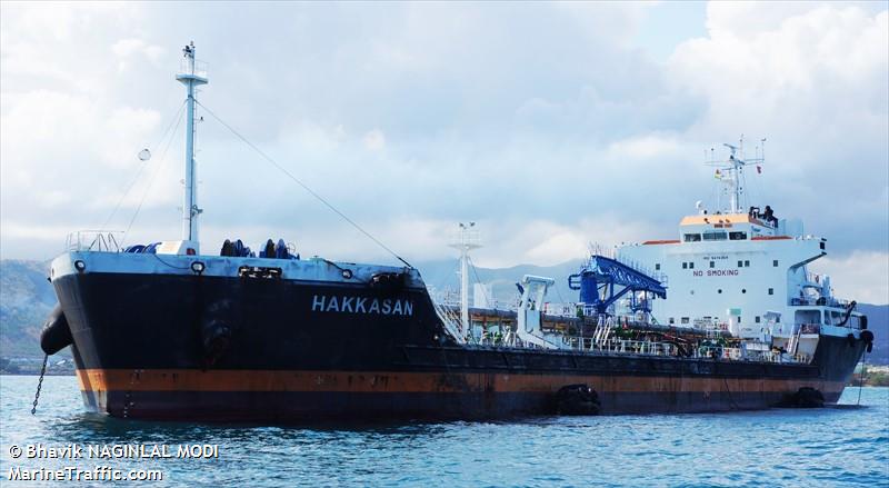 hakkasan (Oil Products Tanker) - IMO 9474369, MMSI 538006183, Call Sign V7KO4 under the flag of Marshall Islands