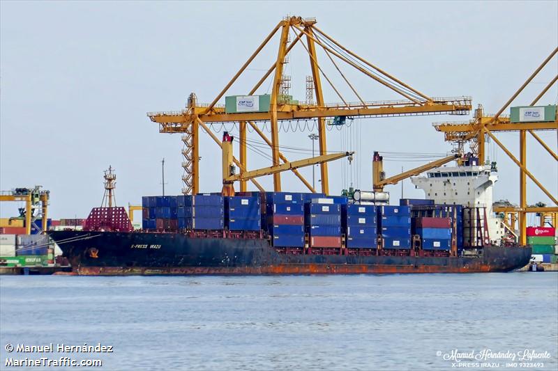 msc ira ii (Container Ship) - IMO 9323493, MMSI 636023306, Call Sign 5LNB4 under the flag of Liberia