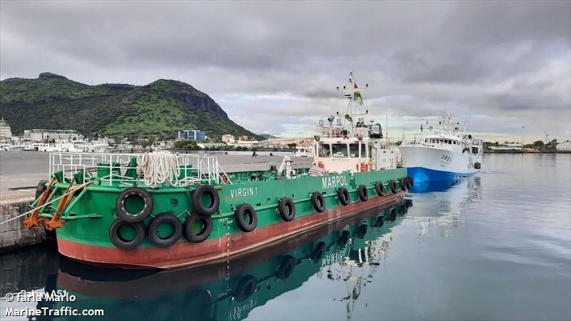 virgin 1 (Tanker) - IMO , MMSI 645684000 under the flag of Mauritius