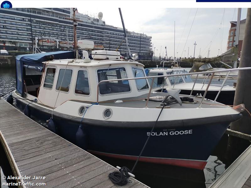 solan goose - hamble (Pleasure craft) - IMO , MMSI 235077533, Call Sign 2DBK8 under the flag of United Kingdom (UK)