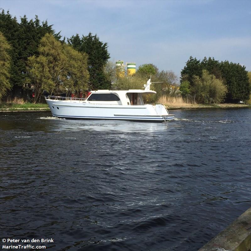 yvette (Pleasure craft) - IMO , MMSI 244579306, Call Sign PG5501 under the flag of Netherlands