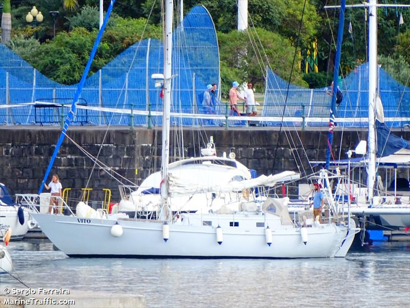 vito (Sailing vessel) - IMO , MMSI 269116070, Call Sign HBY5650 under the flag of Switzerland