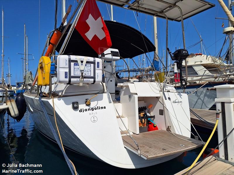 djangoline (Unknown) - IMO , MMSI 269118380 under the flag of Switzerland