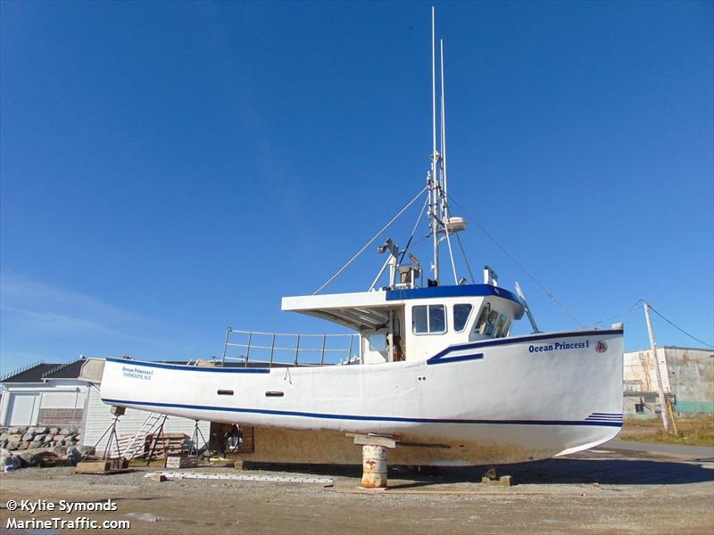 ocean princess i (Fishing vessel) - IMO , MMSI 316021161 under the flag of Canada