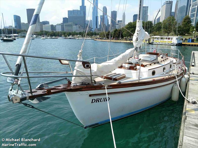 druid (Sailing vessel) - IMO , MMSI 368022740, Call Sign WDJ9102 under the flag of United States (USA)