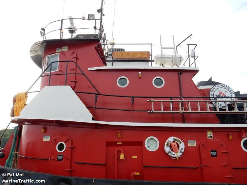 david r. schanock (Tug) - IMO 7939638, MMSI 368218980, Call Sign WDM5761 under the flag of United States (USA)