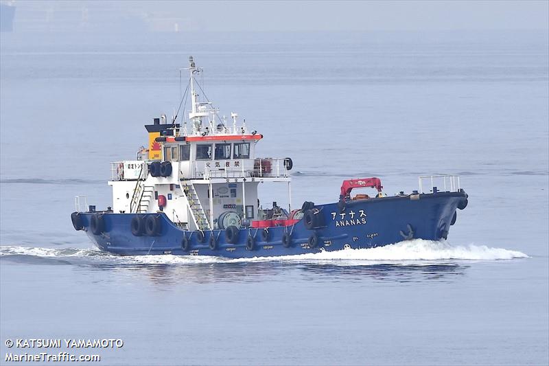 ananas (Tanker) - IMO , MMSI 431000657, Call Sign JD2777 under the flag of Japan