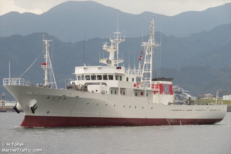 arasaki (Fishing Support Vessel) - IMO 1021271, MMSI 431192000, Call Sign 7KPE under the flag of Japan