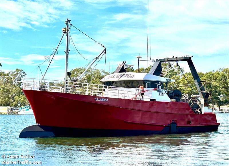 tullaberga (Fishing vessel) - IMO , MMSI 503145750, Call Sign XTN under the flag of Australia