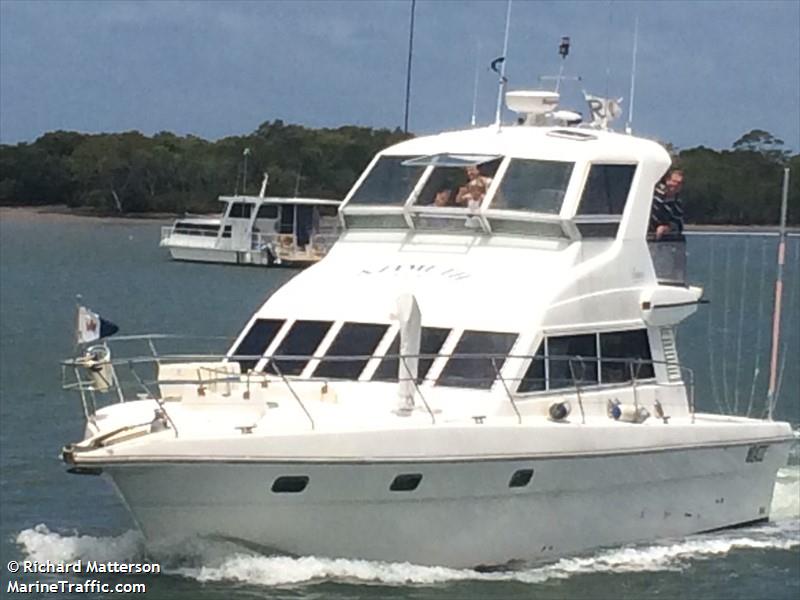 azimuth (Pleasure craft) - IMO , MMSI 503484200, Call Sign 11695QC under the flag of Australia