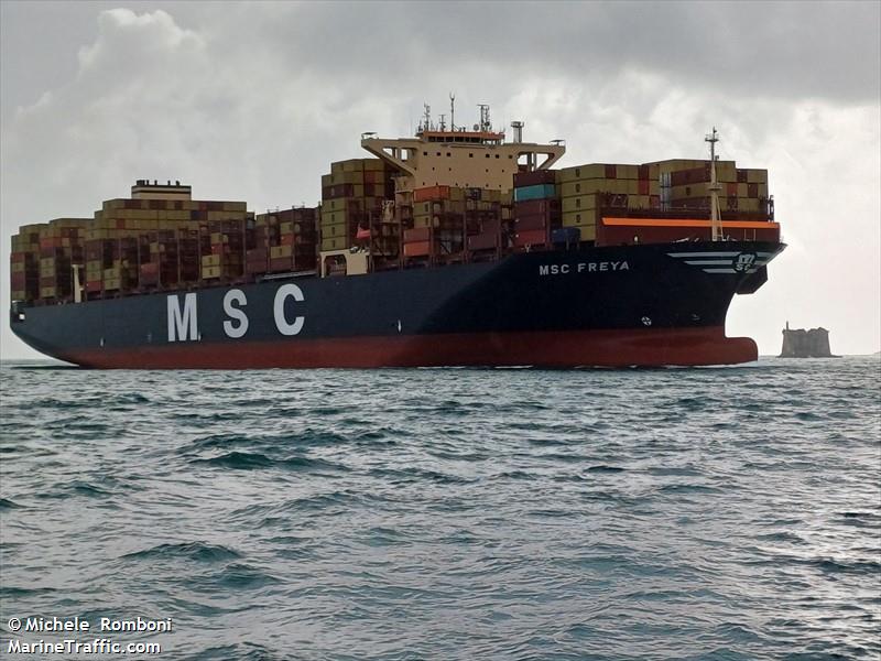 msc freya (Container Ship) - IMO 9932062, MMSI 636022449, Call Sign 5LIV8 under the flag of Liberia