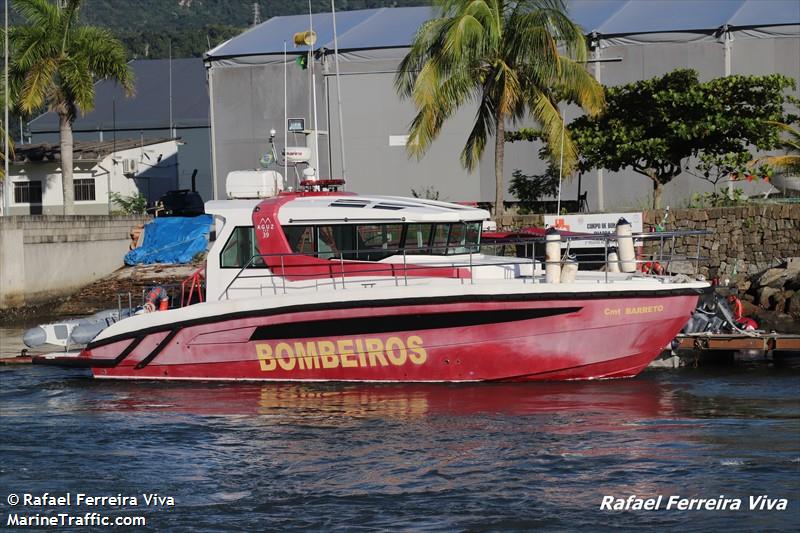 cmt. barreto (Pleasure craft) - IMO , MMSI 717999999, Call Sign GBM3030 under the flag of Unknown