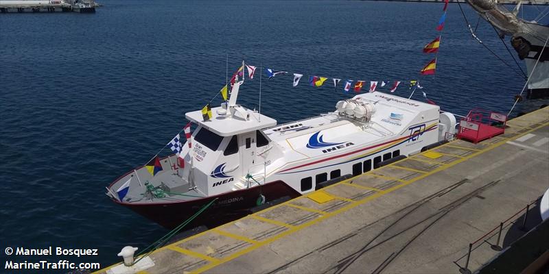 playa medina (Passenger Ship) - IMO 9868584, MMSI 775992004, Call Sign YYT7922 under the flag of Venezuela