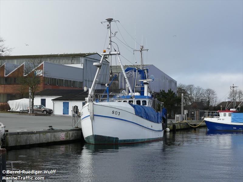 manuela hauswald (Fishing vessel) - IMO , MMSI 211259270, Call Sign DKWC under the flag of Germany